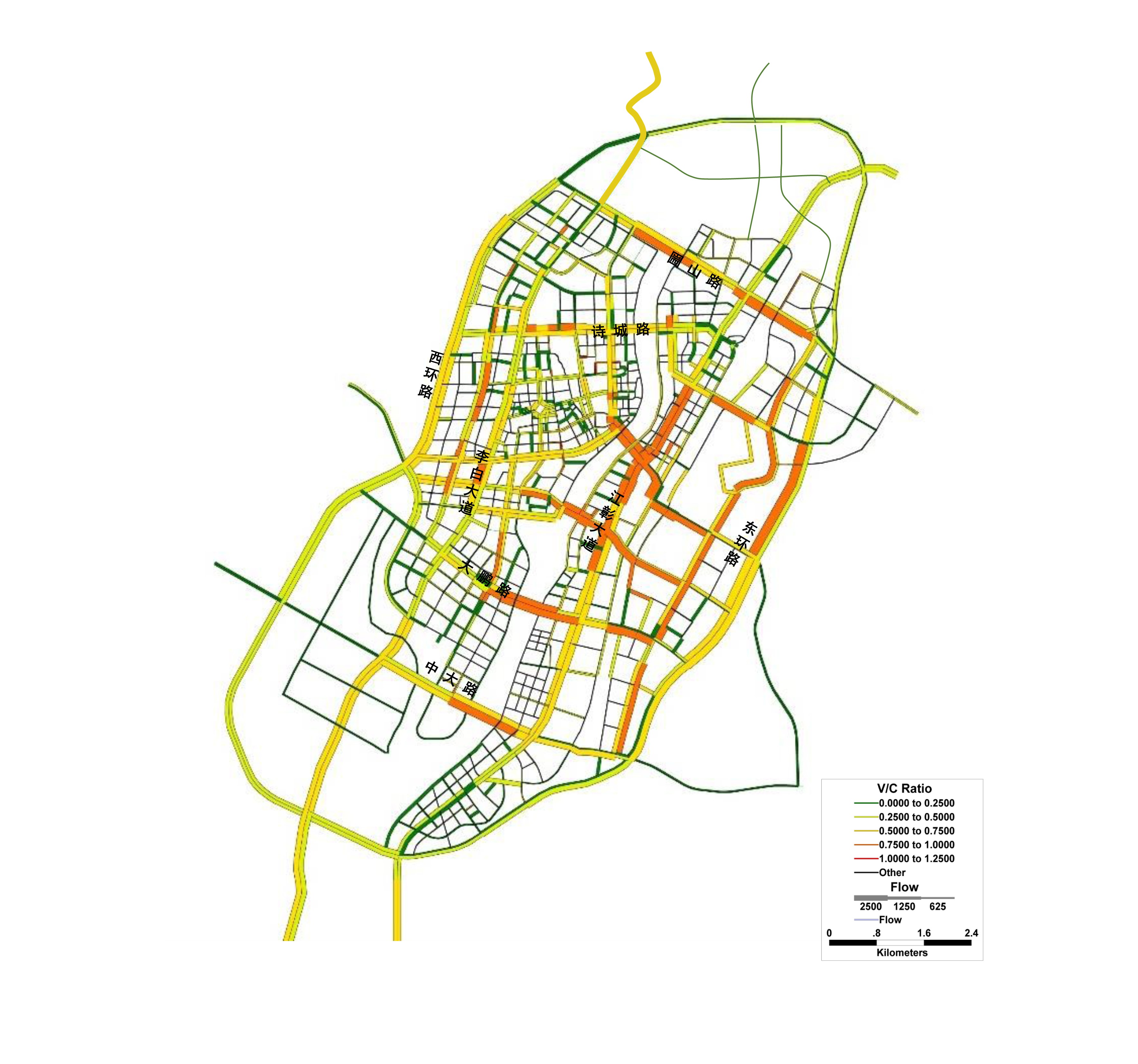 江油市城市综合交通规划