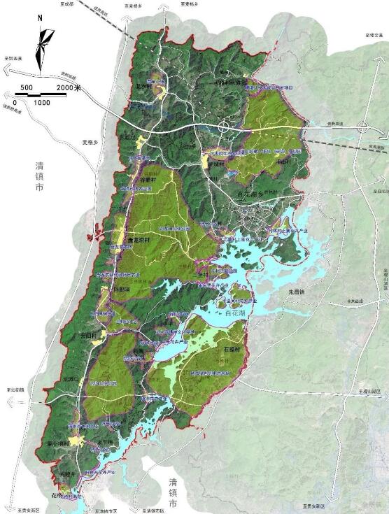 行动探索 | 贵阳市观山湖区百花湖乡总体规划(2016-2030年)