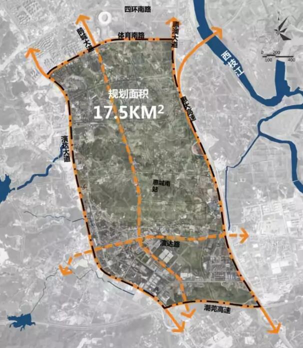 行动探索惠州市惠南新城片区控制性详细规划及城市设计