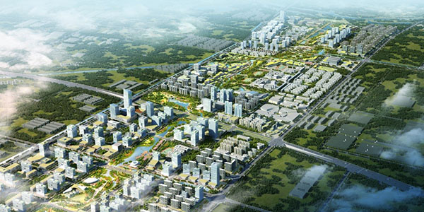 我司规划二部荣获《淮安经济技术开发区徐杨片中心区概念性规划及核心区城市设计》国际竞赛第一名