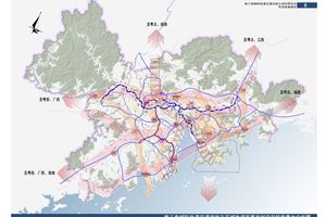 0-8-珠三角城际轨道交通规划与区域协调发展规划空间结构叠加分析图副本