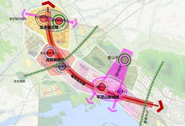 宝丰县最新道路规划图图片